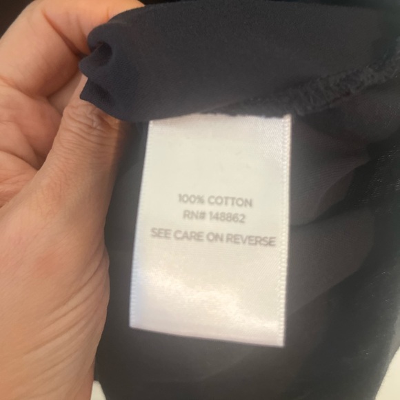 Torrid Heritage knit. Black long sleeve shirt. Cut out on the chest & sleeves 3X - Picture 6 of 6